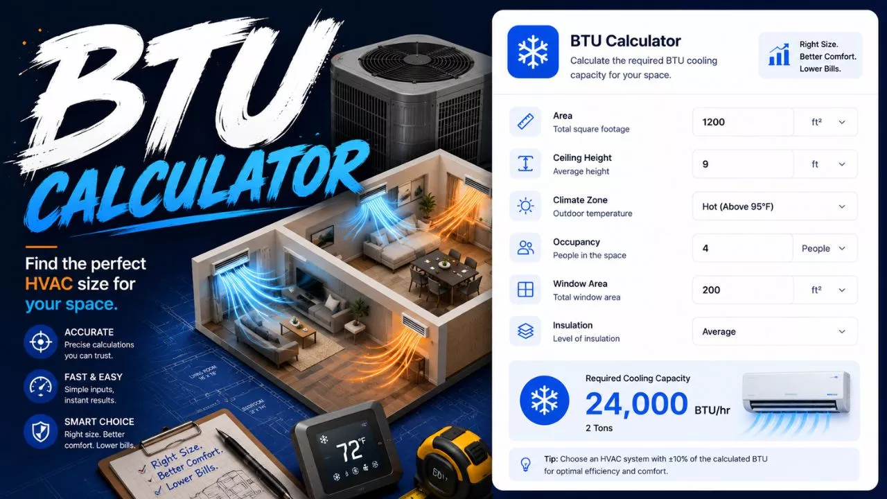 BTU Calculator