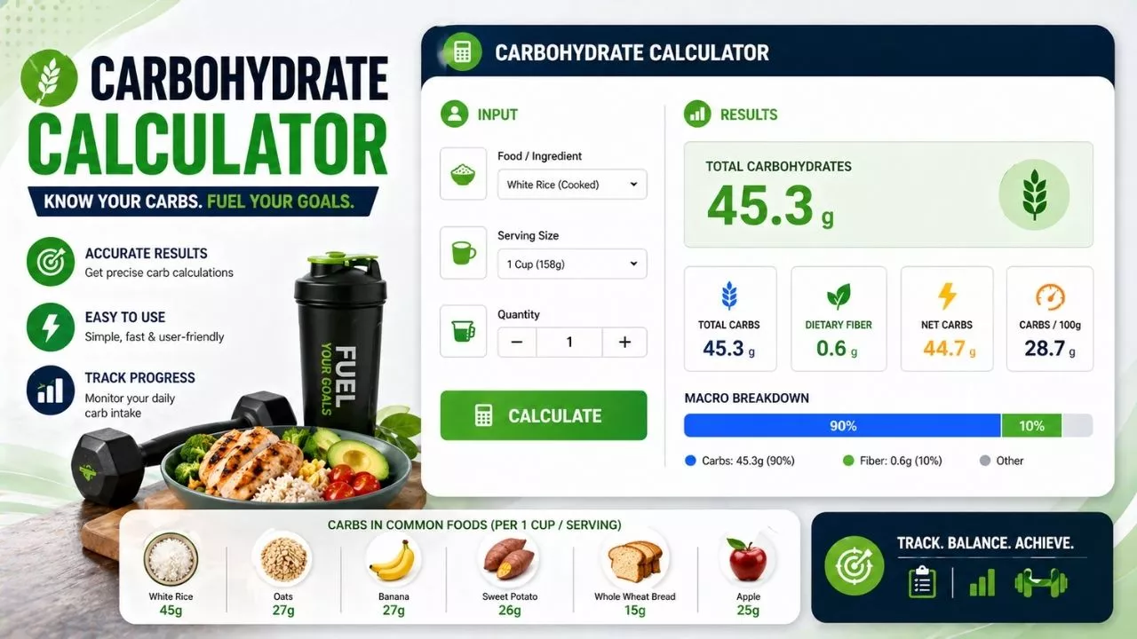 Carbohydrate Calculator