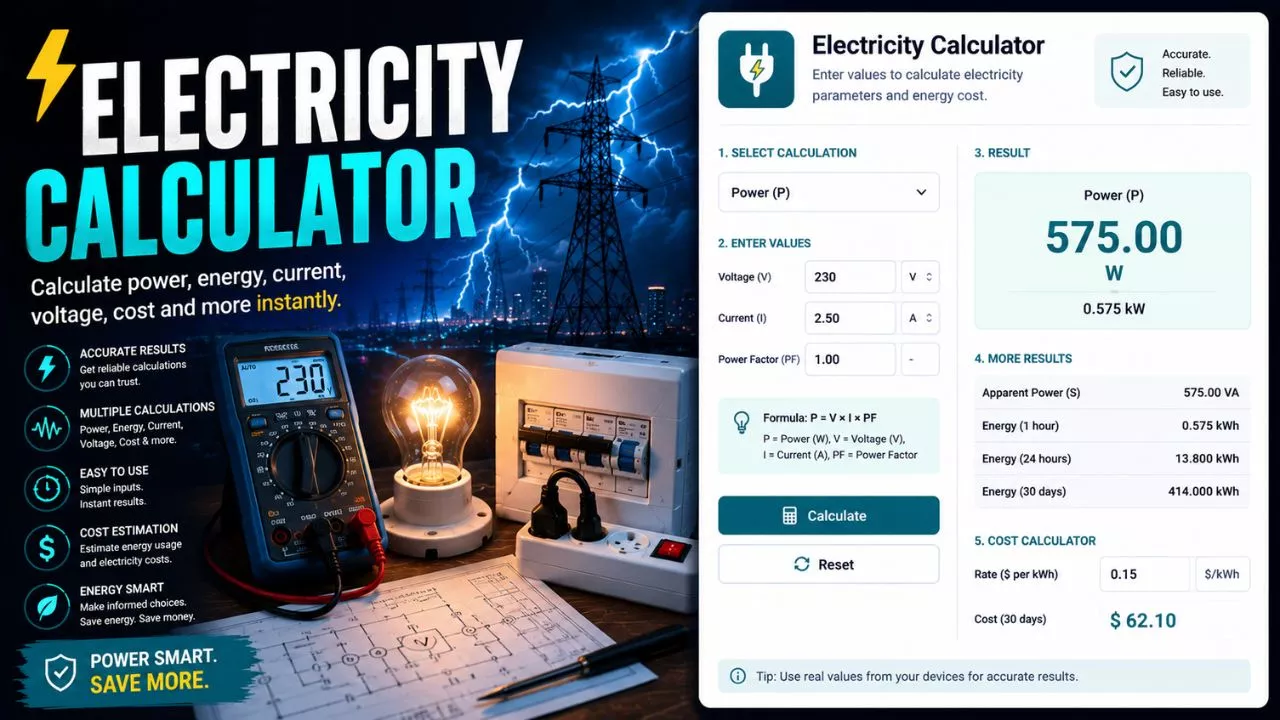 Electricity Calculator