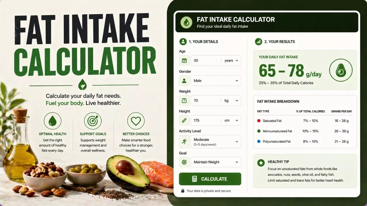Fat Intake Calculator