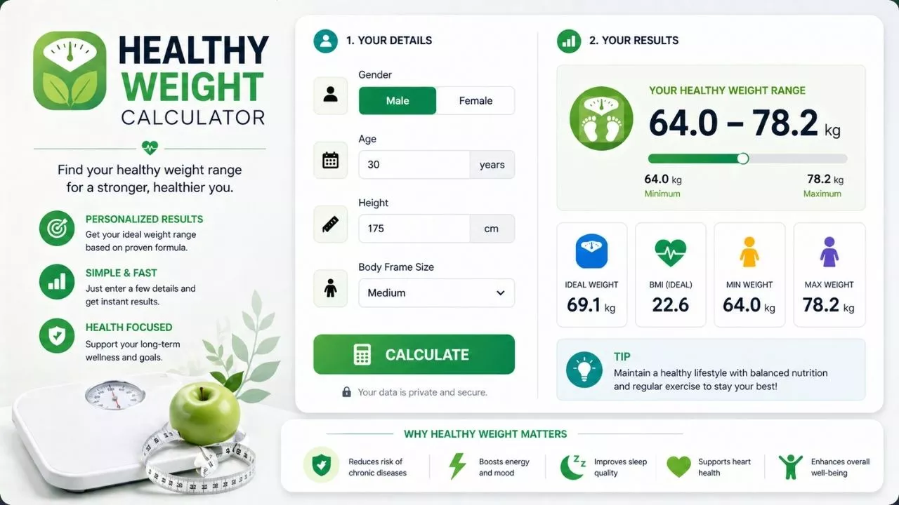 Healthy Weight Calculator