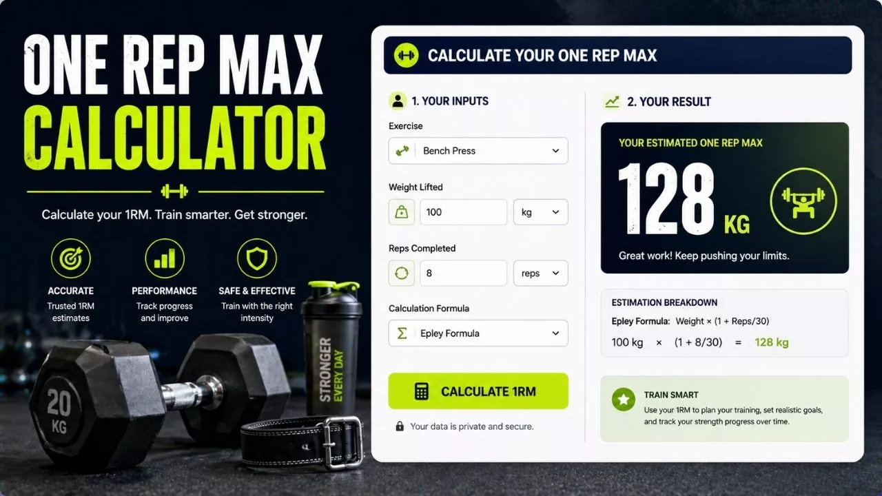 One Rep Max Calculator