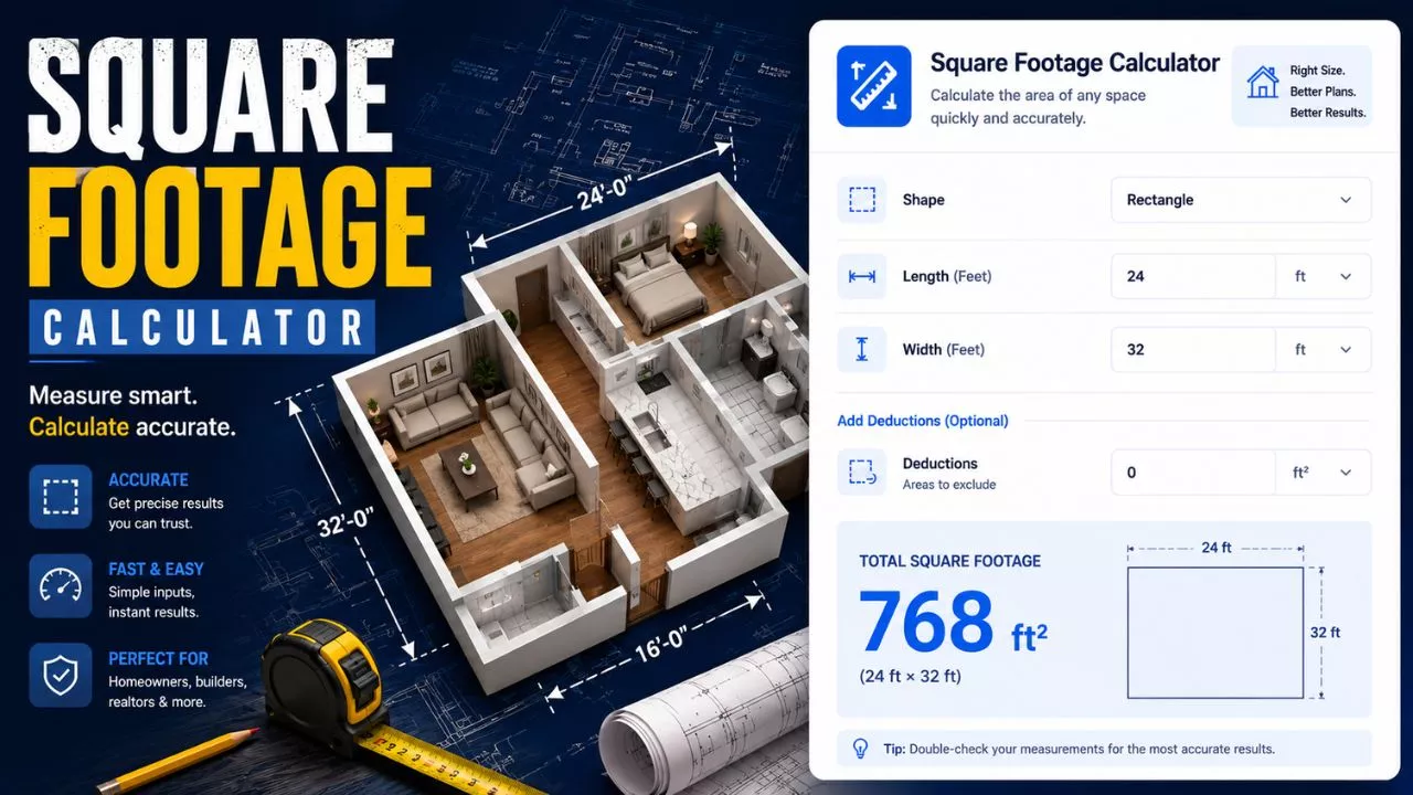 Square Footage Calculator