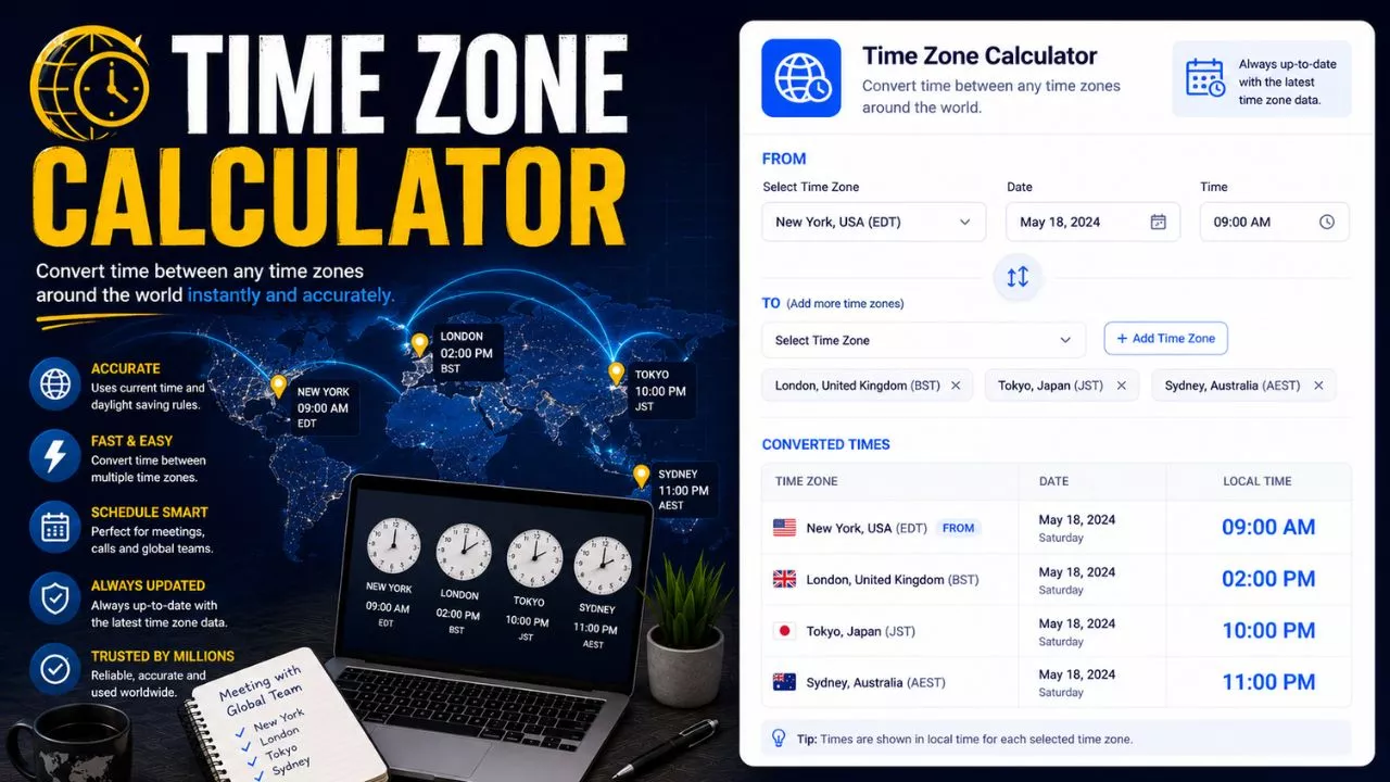 Time Zone Calculator