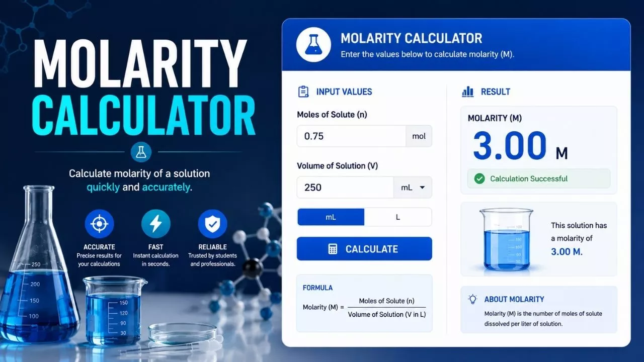 Molarity Calculator
